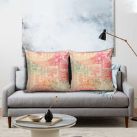 Hawaii Sweat Pink Ombre Pillow Cover Aloha Tribal Pattern - Polynesian Pride