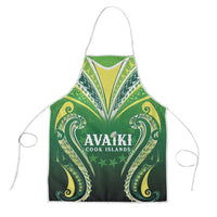 Rugby Cook Islands Avaiki Apron Green Kuki Airani Tribal Maori Inspired LT9 Green - Polynesian Pride