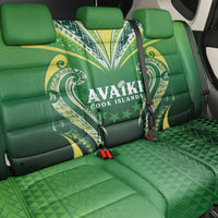 Rugby Cook Islands Avaiki Back Car Seat Cover Green Kuki Airani Tribal Maori Inspired LT9 - Polynesian Pride