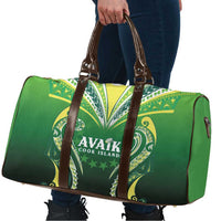 Rugby Cook Islands Avaiki Travel Bag Green Kuki Airani Tribal Maori Inspired LT9 - Polynesian Pride