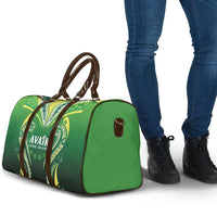 Rugby Cook Islands Avaiki Travel Bag Green Kuki Airani Tribal Maori Inspired LT9 - Polynesian Pride