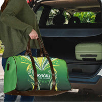Rugby Cook Islands Avaiki Travel Bag Green Kuki Airani Tribal Maori Inspired LT9 - Polynesian Pride