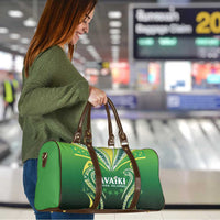 Rugby Cook Islands Avaiki Travel Bag Green Kuki Airani Tribal Maori Inspired LT9 - Polynesian Pride