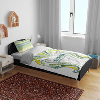 Rugby Cook Islands Avaiki Bedding Set White Kuki Airani Tribal Maori Inspired LT9 - Polynesian Pride