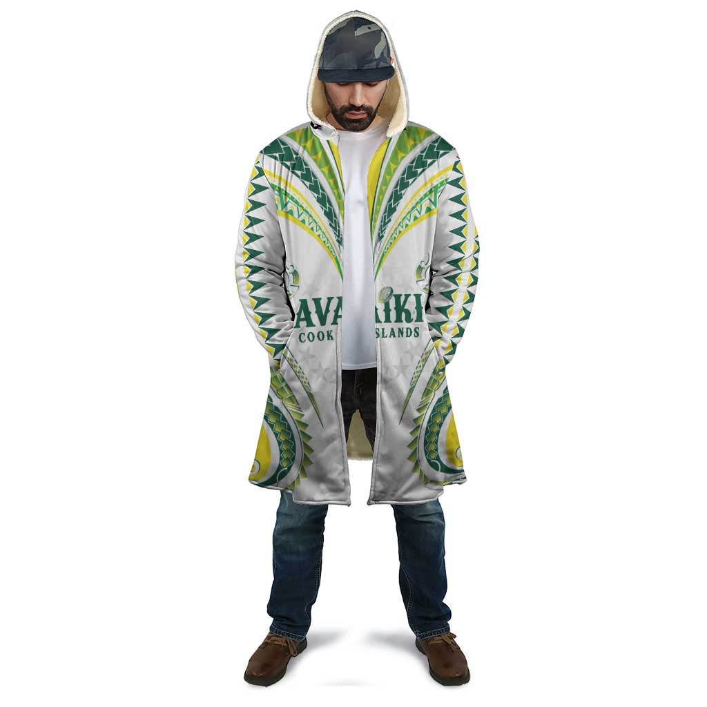 Custom Rugby Cook Islands Avaiki Cloak White Kuki Airani Tribal Maori Inspired LT9 - Polynesian Pride