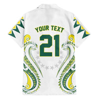 Custom Rugby Cook Islands Avaiki Family Matching Mermaid Dress and Hawaiian Shirt White Kuki Airani Tribal Maori Inspired - Polynesian Pride