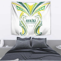 Rugby Cook Islands Avaiki Tapestry White Kuki Airani Tribal Maori Inspired LT9 - Polynesian Pride