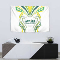 Rugby Cook Islands Avaiki Tapestry White Kuki Airani Tribal Maori Inspired LT9 - Polynesian Pride