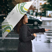 Rugby Cook Islands Avaiki Umbrella White Kuki Airani Tribal Maori Inspired LT9 - Polynesian Pride