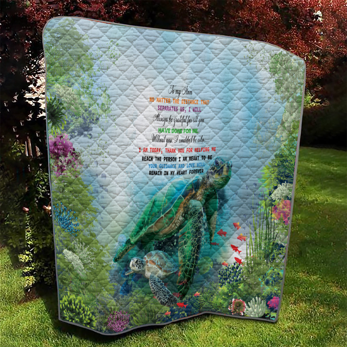 Polynesia Mother's Day Quilt Magnificent Sea Turtle Of Love and Gratitude LT9 - Polynesian Pride