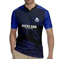 Custom Oceania Football NZ Auckland Rugby Jersey Minimal City Map Style LT9 - Polynesian Pride
