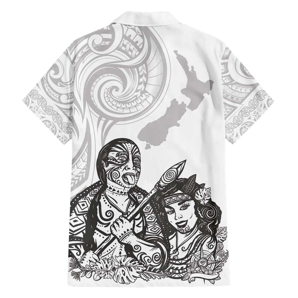 Aroha Maori Language Family Matching Summer Maxi Dress and Hawaiian Shirt Te Reo Maori Inspired Art