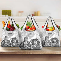 Aroha Maori Language Grocery Bag Te Reo Maori Inspired Art