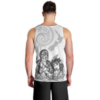 Aroha Maori Language Men Tank Top Te Reo Maori Inspired Art