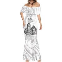 Aroha Maori Language Mermaid Dress Te Reo Maori Inspired Art