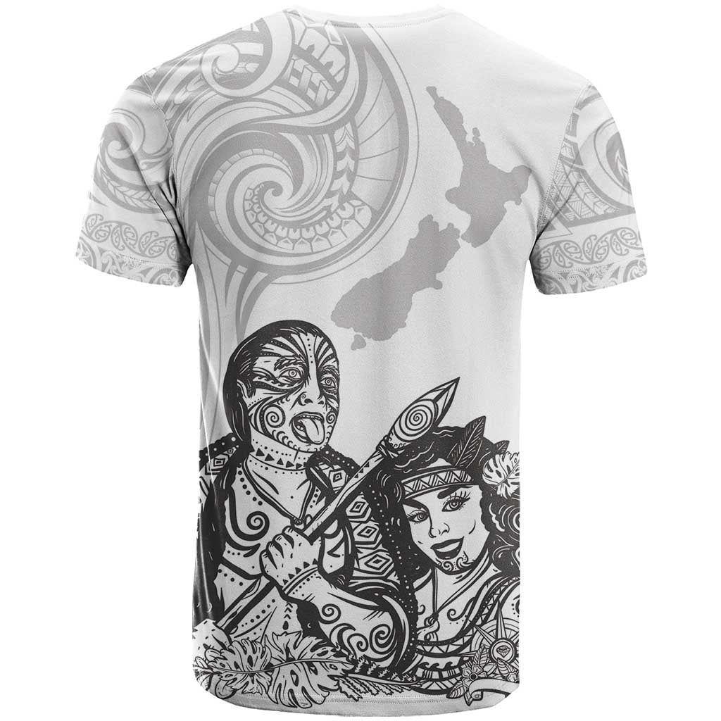 Aroha Maori Language T Shirt Te Reo Maori Inspired Art LT9 - Polynesian Pride