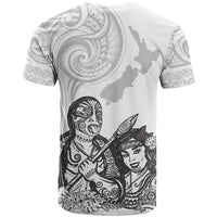 Aroha Maori Language T Shirt Te Reo Maori Inspired Art LT9 - Polynesian Pride