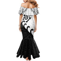 Kia Haka Maori language Family Matching Mermaid Dress and Hawaiian Shirt Te Reo Maori Inspired Art