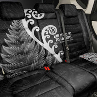 Kia Mau Ki To Ukaipo Back Car Seat Cover Te Reo Maori Koru Fern Art LT9 - Polynesian Pride