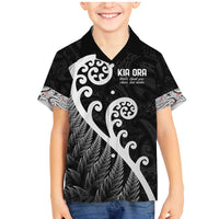 Kia Ora Maori Language Family Matching Mermaid Dress and Hawaiian Shirt Te Reo Maori Koru Fern Art