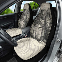 Whanau Maori Language Car Seat Cover Te Reo Maori Inspired Art LT9 - Polynesian Pride
