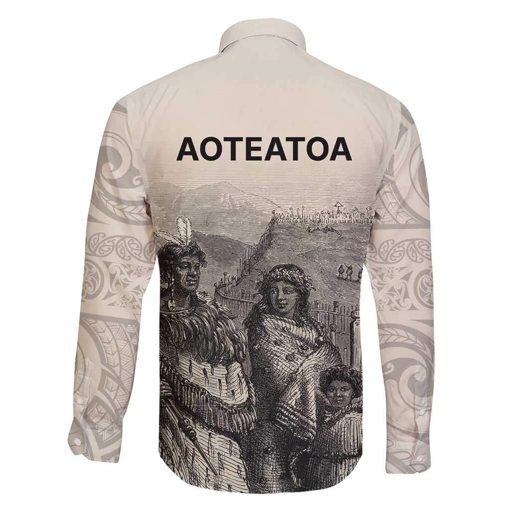 Whanau Maori Language Family Matching Summer Maxi Dress and Hawaiian Shirt Te Reo Maori Inspired Art