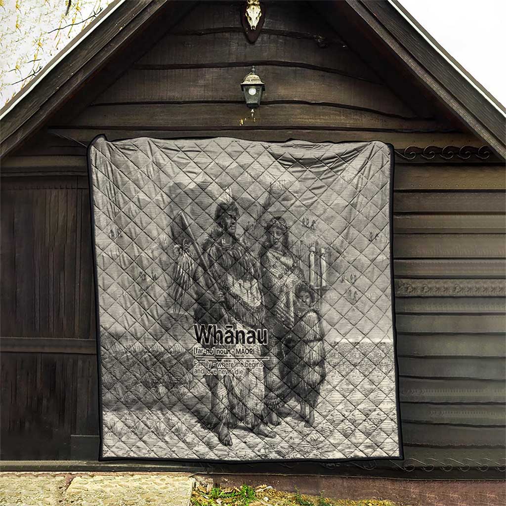Whanau Maori Language Quilt Te Reo Maori Inspired Art LT9 - Polynesian Pride