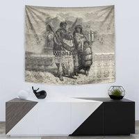 Whanau Maori Language Tapestry Te Reo Maori Inspired Art LT9 - Polynesian Pride
