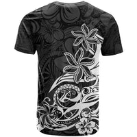 Polynesian Sunset Plumeria T Shirt Pacific Island Tribal Black Style LT9 - Polynesian Pride