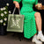 Hawaiian Quilt Block Design Tote Bag Lime Hawaii Culture Motifs - Polynesian Pride