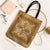 Hawaiian Quilt Pattern Tote Bag Gold Hawaii Culture Tropical - Polynesian Pride