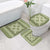 Hawaiian Quilt Pattern Bathroom Set Lime Hawaii Culture Tropical - Polynesian Pride