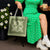Hawaiian Quilt Pattern Tote Bag Lime Hawaii Culture Tropical - Polynesian Pride
