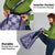 Hawaiian Quilt Pattern Grocery Bag Purple Hawaii Culture Tropical - Polynesian Pride