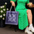 Hawaiian Quilt Pattern Tote Bag Purple Hawaii Culture Tropical - Polynesian Pride