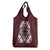Palm Leaf Quilt Pattern Grocery Bag Hawaii Culture Floral - Polynesian Pride