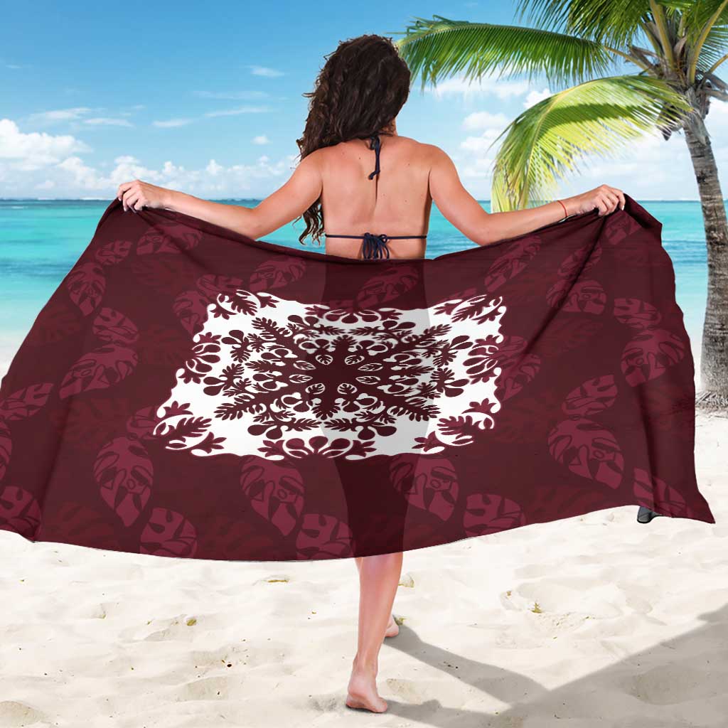 Palm Leaf Quilt Pattern Sarong Hawaii Culture Floral - Polynesian Pride