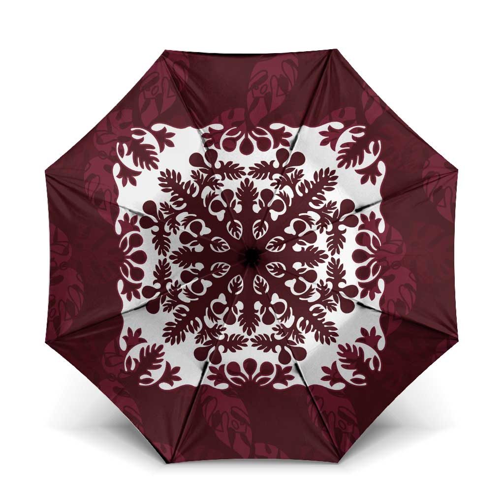 Palm Leaf Quilt Pattern Umbrella Hawaii Culture Floral - Polynesian Pride