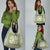Green Ulu Palaka Quilt Pattern Grocery Bag Hawaii Culture Breadfruit - Polynesian Pride