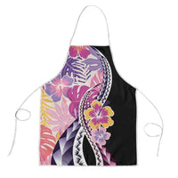 Aloha Vintage Hibiscus Lei Seamless Pattern Apron - Polynesian Pride