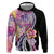 Aloha Vintage Hibiscus Lei Seamless Pattern Hoodie - Polynesian Pride