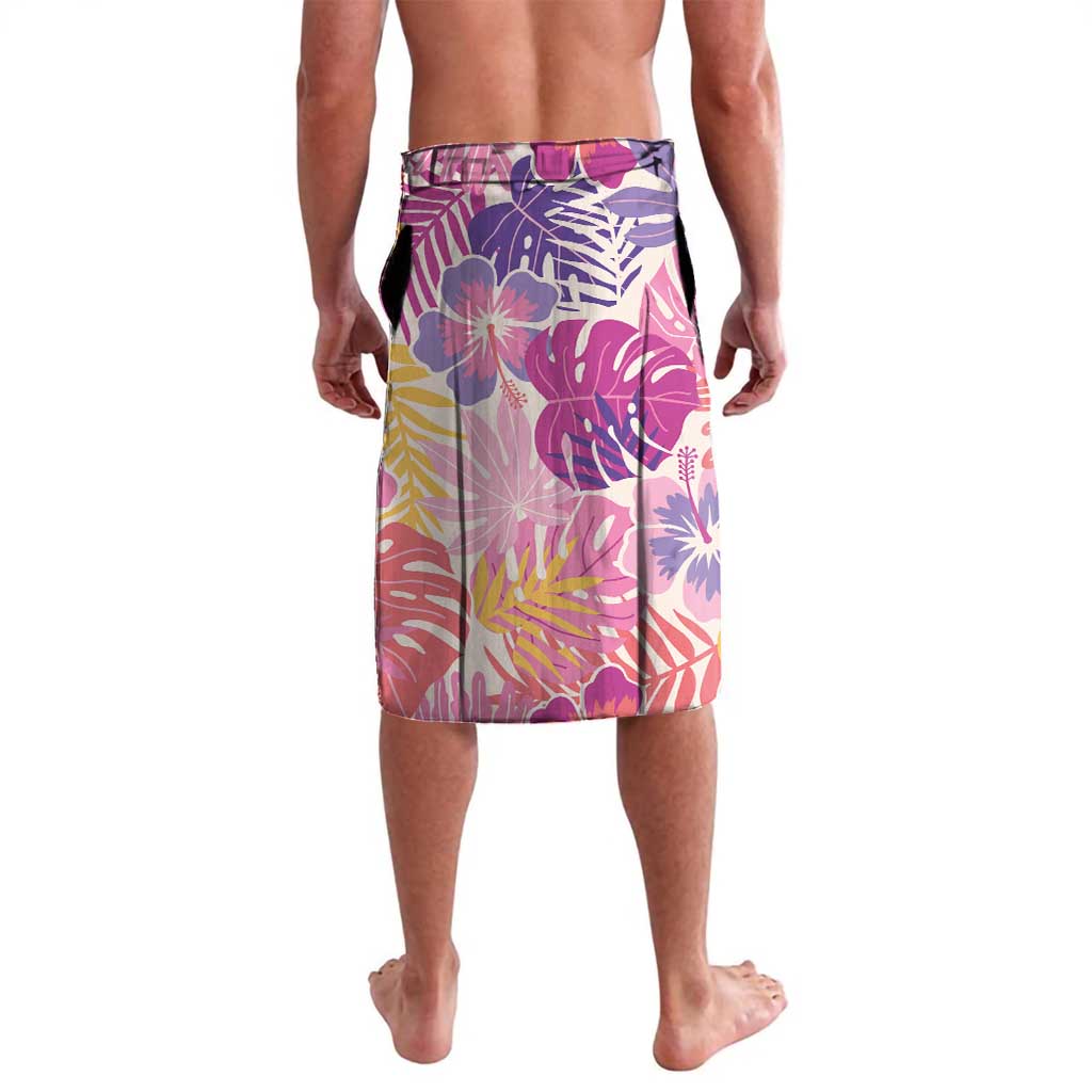 Aloha Vintage Hibiscus Lei Seamless Pattern Lavalava - Polynesian Pride