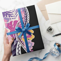 Aloha Vintage Hibiscus Lei Seamless Pattern Wrapping Paper - Polynesian Pride