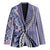 Aloha Vintage Palaka Floral Hawaiian Quilt Blazer Poni Motif - Polynesian Pride