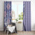 Aloha Vintage Palaka Floral Hawaiian Quilt Window Curtain Poni Motif - Polynesian Pride