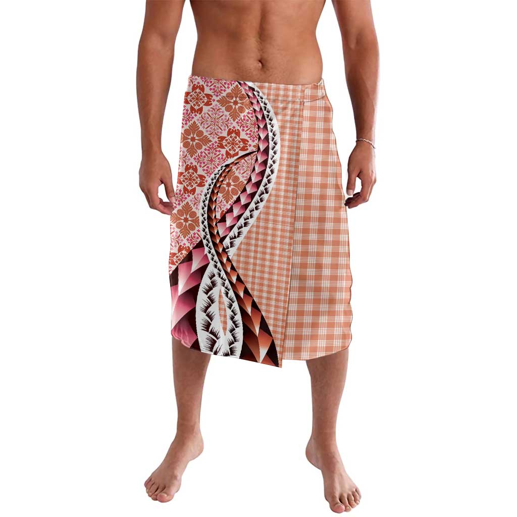 Aloha Vintage Palaka Floral Hawaiian Quilt Lavalava Ulaula Motif - Polynesian Pride