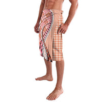 Aloha Vintage Palaka Floral Hawaiian Quilt Lavalava Ulaula Motif - Polynesian Pride