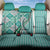 Aloha Vintage Palaka Floral Hawaiian Quilt Back Car Seat Cover Polu Motif - Polynesian Pride