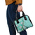 Aloha Vintage Palaka Floral Hawaiian Quilt Shoulder Handbag Polu Motif - Polynesian Pride