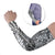 Aloha Vintage Plumeria Hawaiian Tapa Pattern Arm Sleeves Gray Hawaiian Tapa Pattern - Polynesian Pride
